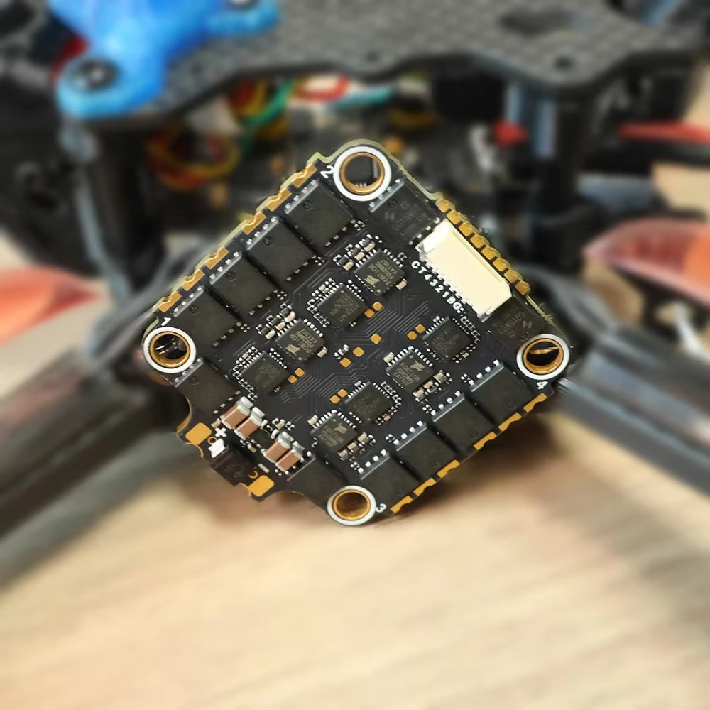 HAKRC 32BIT 65A Blheli_32 2-8S 4In1 Brushless ESC 30.5 * 30.5Mm for RC FPV Racing Drone