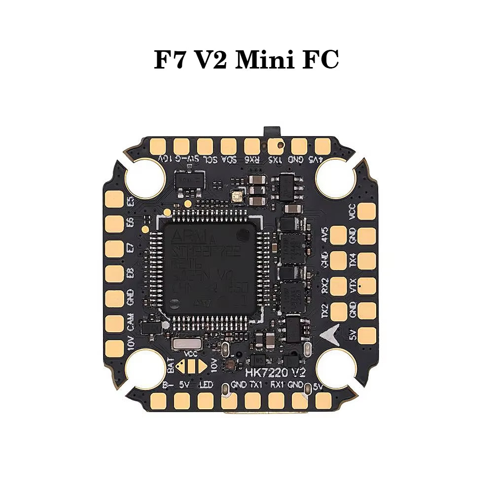 HAKRC F7220 V2 F7 Mini Flight Controller Dual BEC W/ 35/40/45/60/65A 4In1 ESC Dshot150/300/600/1200 PWM for RC FPV Racing Drone
