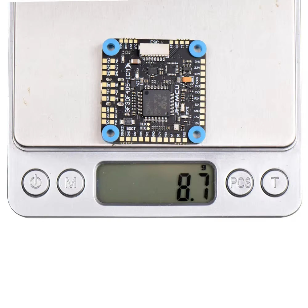 JHEMCU GF30F405-ICM Baro OSD Balckbox 5V 10V Dual BEC F405 Flight Controller 3-8S 30X30Mm for RC FPV Freestyle Drone Parts