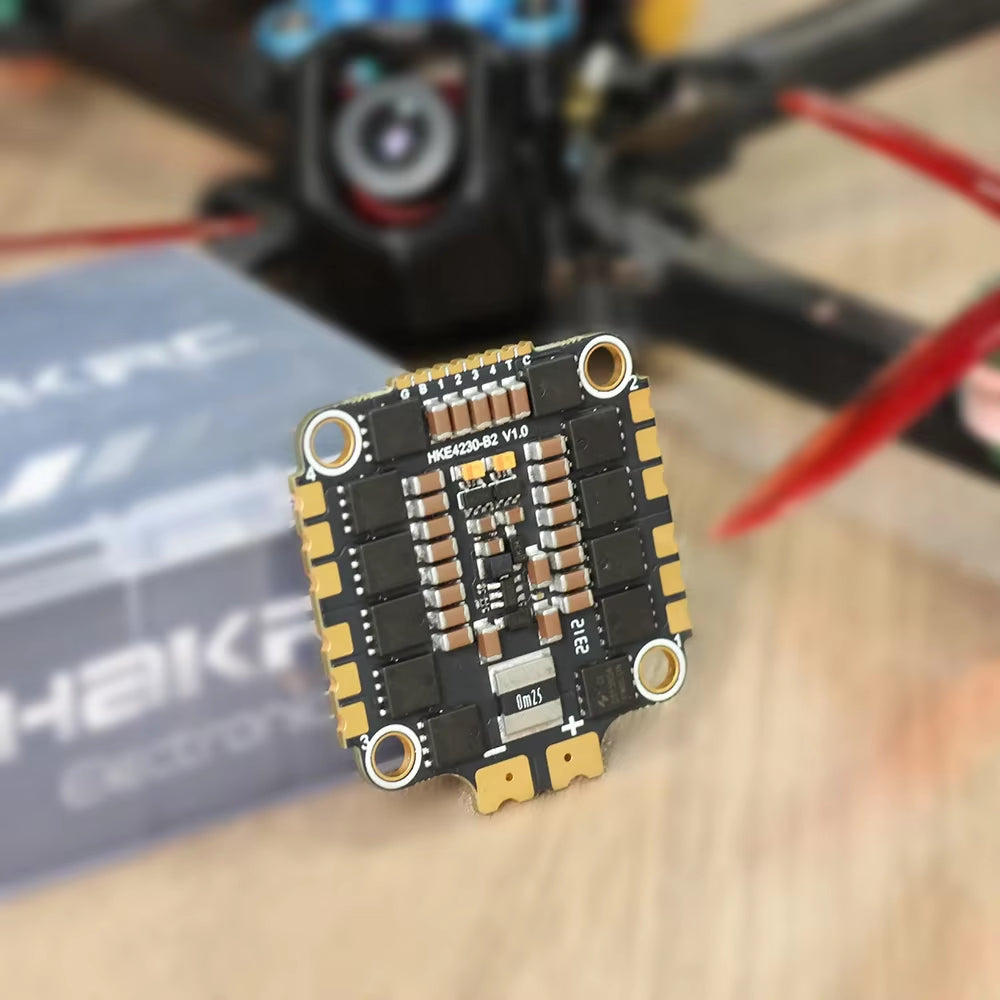 HAKRC 32BIT 65A Blheli_32 2-8S 4In1 Brushless ESC 30.5 * 30.5Mm for RC FPV Racing Drone