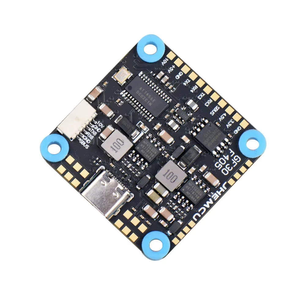 JHEMCU GF30F405-ICM Baro OSD Balckbox 5V 10V Dual BEC F405 Flight Controller 3-8S 30X30Mm for RC FPV Freestyle Drone Parts