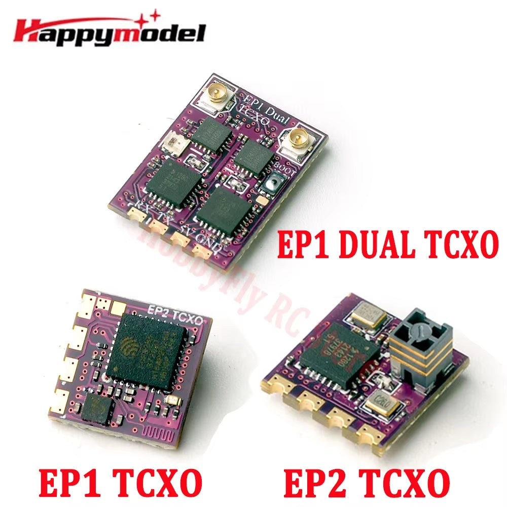 Happymodel 2.4G ELRS EP1 EP2 EP1DUAL TCXO Receiver Tiny Expresslrs for Long Rang FPV Racing Drone