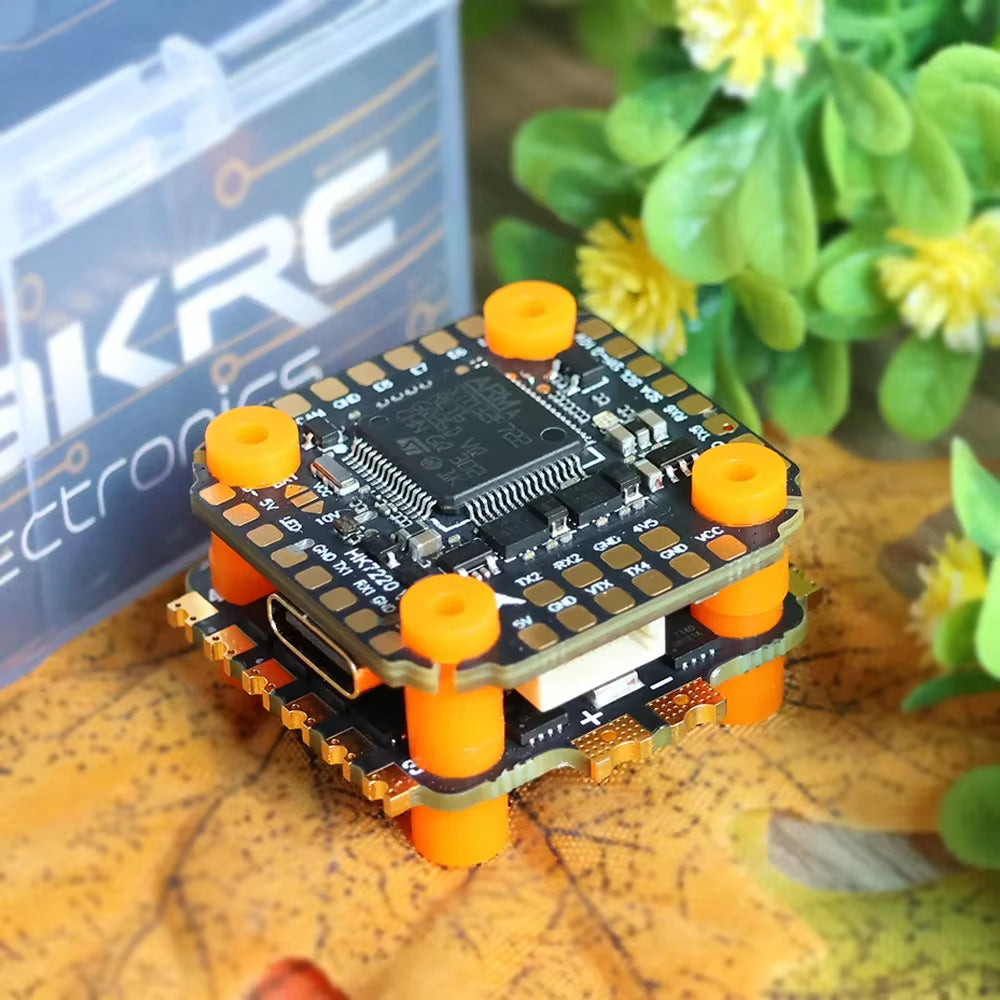 HAKRC F7220 V2 F7 Mini Flight Controller Dual BEC W/ 35/40/45/60/65A 4In1 ESC Dshot150/300/600/1200 PWM for RC FPV Racing Drone