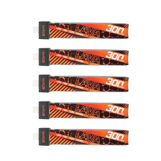 LAVA 1S 300mAh 75C Battery (5pcs)