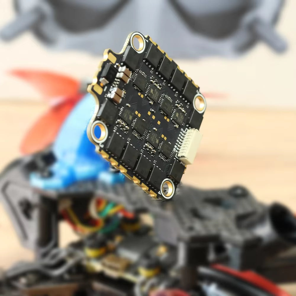 HAKRC 32BIT 65A Blheli_32 2-8S 4In1 Brushless ESC 30.5 * 30.5Mm for RC FPV Racing Drone