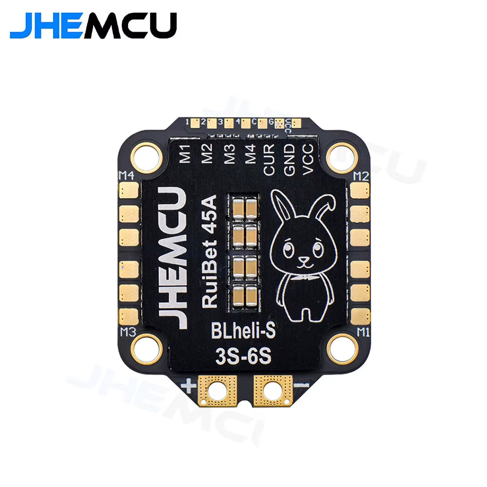 Ruibet 45A/55A ESC BLHELI_S Dshot600 4In1 Brushless ESC 3-6S 30.5X30.5 M4 for RC FPV Freestyle Flight Controller Drone